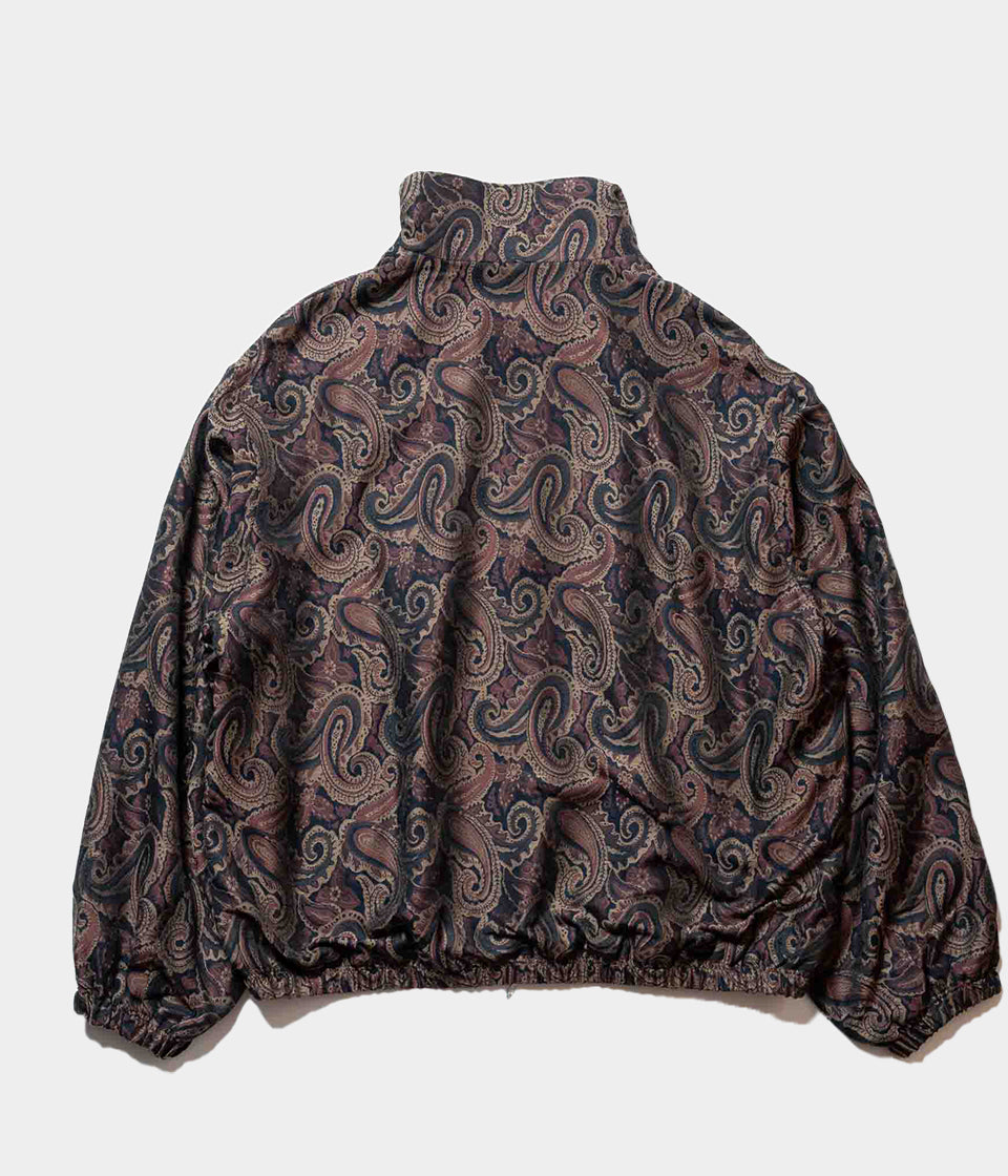 supernova. Track jacket-Paisley jacquard