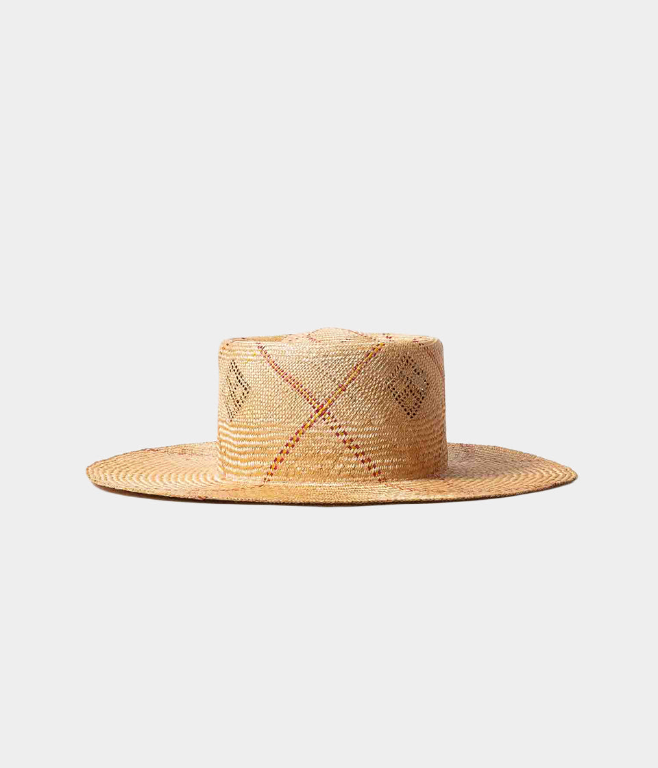 THE PORK PIE "Pork Pie Hat (青島草)" brim 9cm