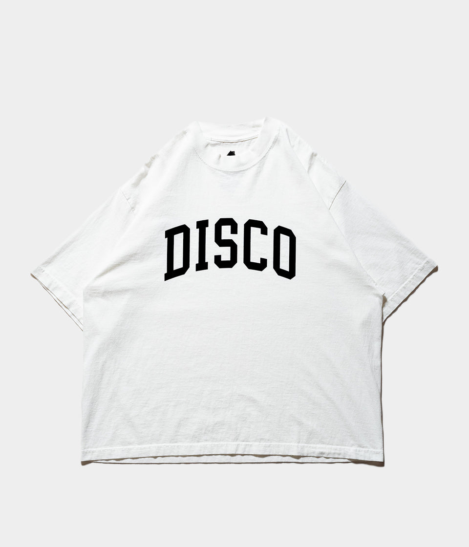 ISNESS MUSIC "DISCO FLOCKY PRINT T-SHIRT"