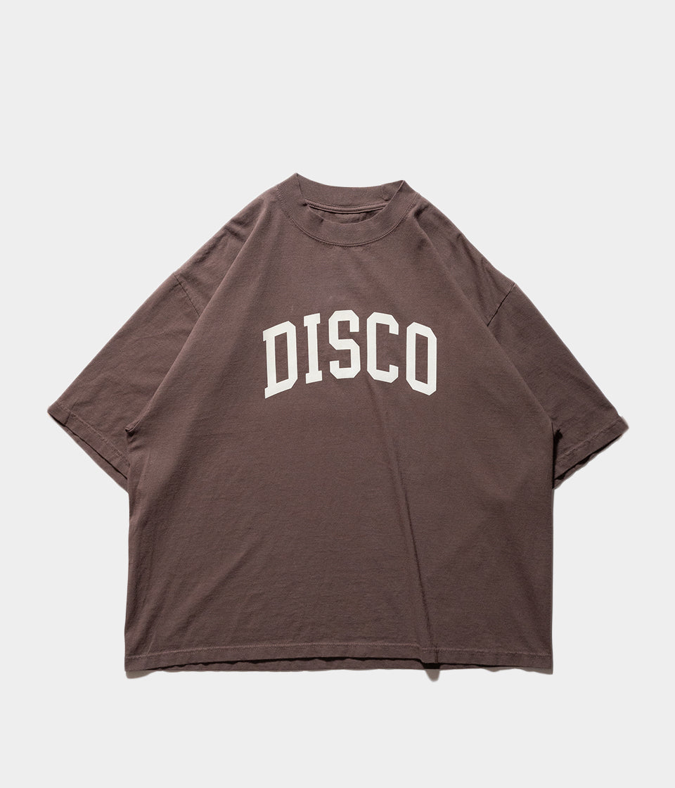 ISNESS MUSIC "DISCO FLOCKY PRINT T-SHIRT"