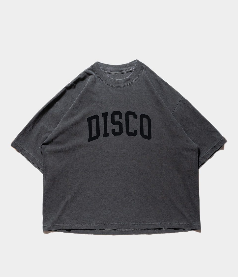 ISNESS MUSIC "DISCO FLOCKY PRINT T-SHIRT"