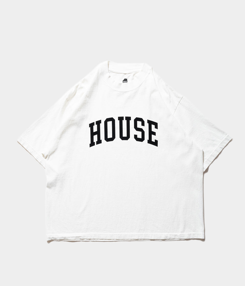 ISNESS MUSIC "HOUSE FLOCKY PRINT T-SHIRT"