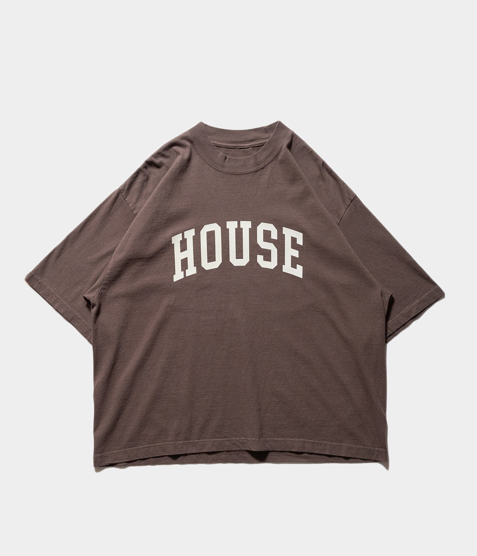 ISNESS MUSIC "HOUSE FLOCKY PRINT T-SHIRT"