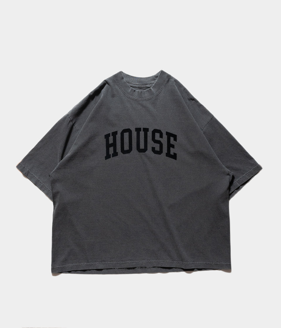 ISNESS MUSIC "HOUSE FLOCKY PRINT T-SHIRT"