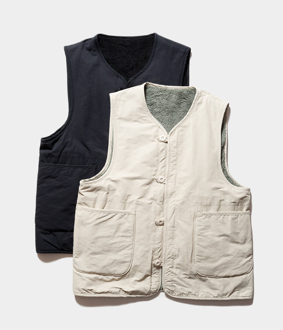 ARMY TWILL "COTTON NYLON REVERSIBLE VEST"