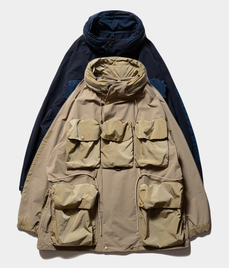 norbit by Hiroshi Nozawa "Soft Shell Double Action Stand Collar Hiker's Jacket"