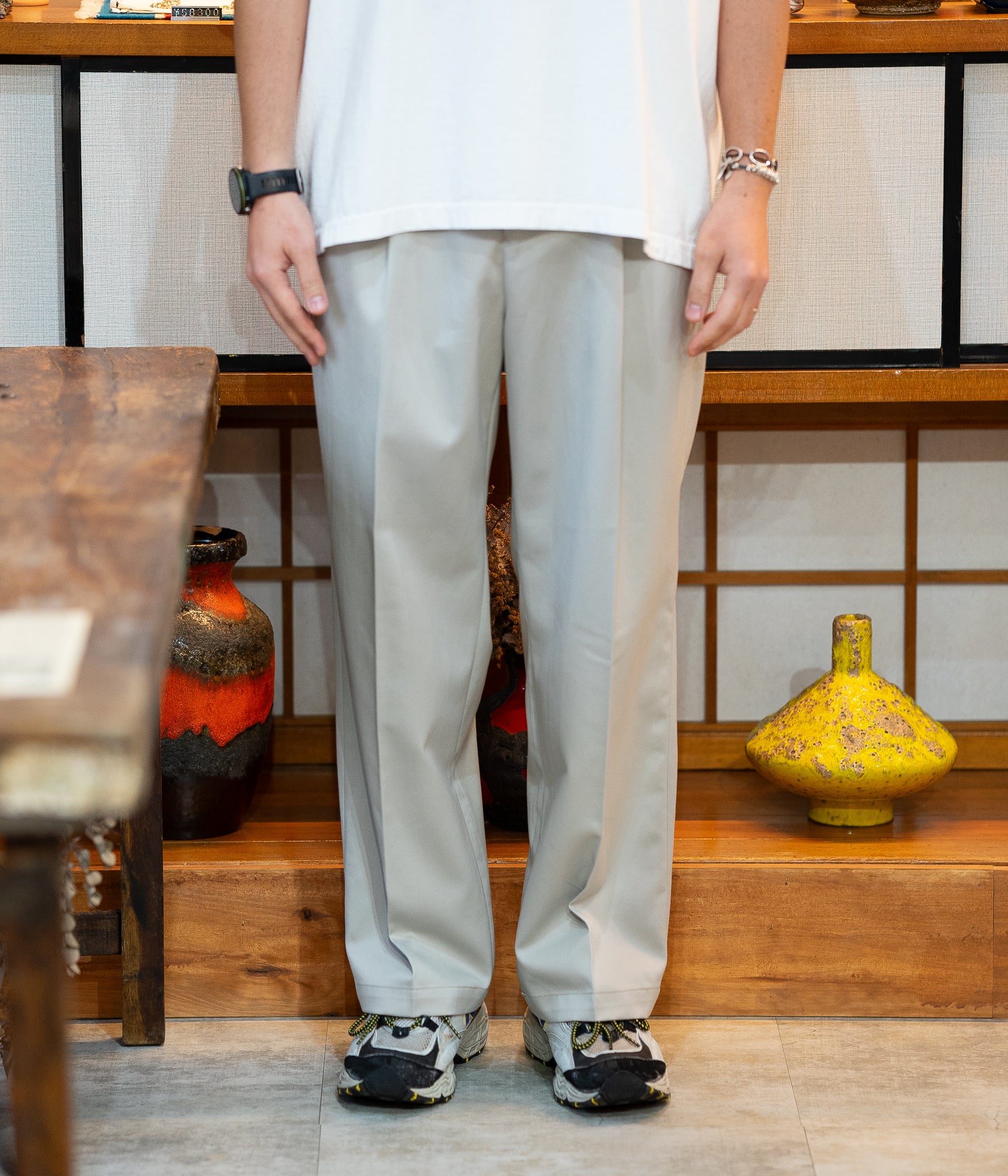 Farah グレー スラックス FARAH 