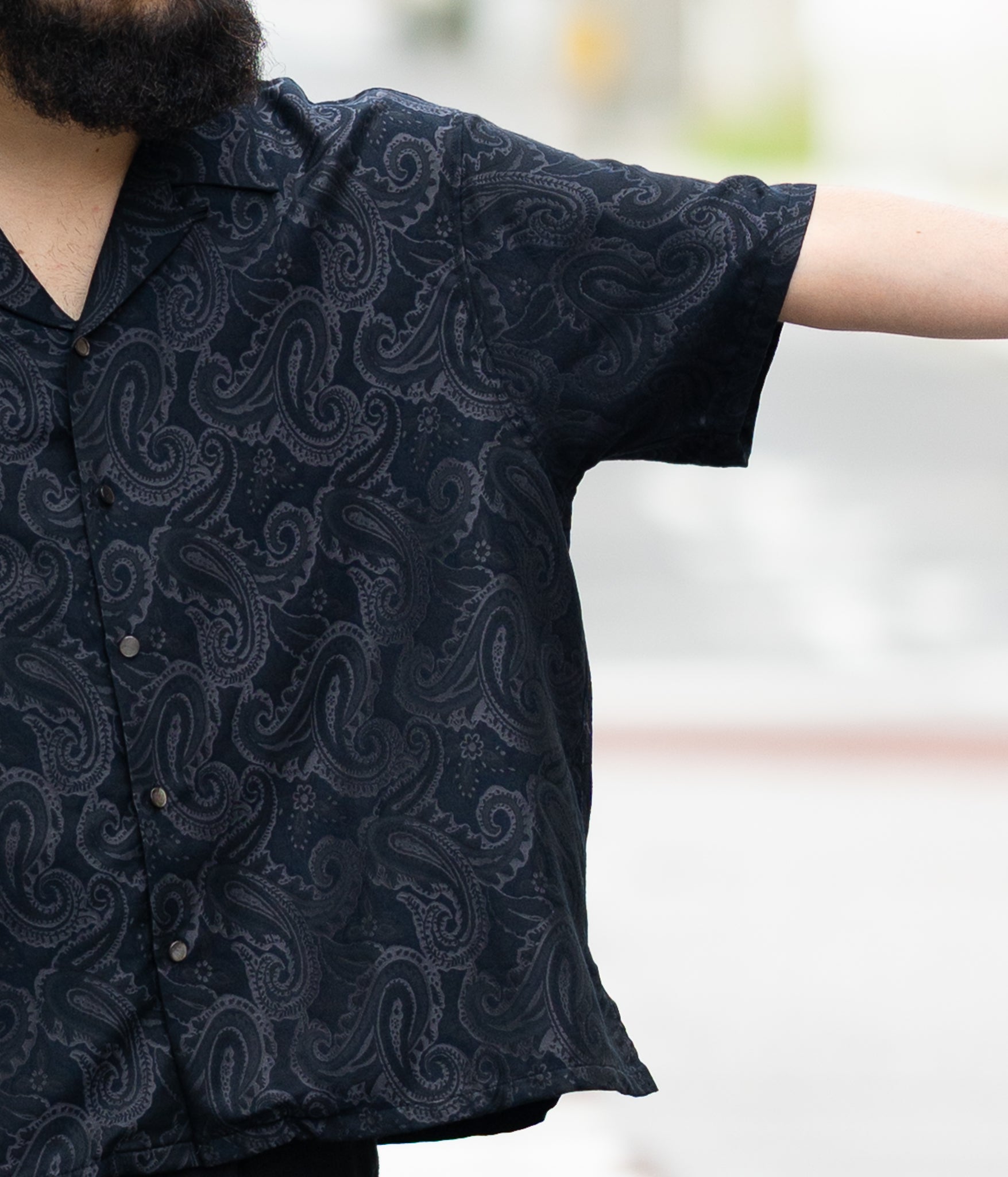 トップス superNova. Aloha shirt Paisley jacquard superNova.（スーパーノヴァ）の「Aloha shirt - Paisley