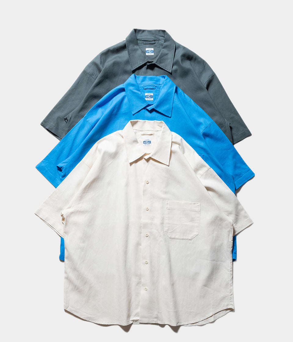ARMY TWILL "Big Half Sleeve Shirt"