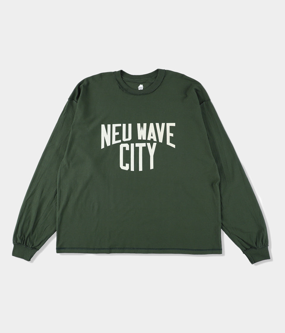 ISNESS MUSIC "NEU WAVE LONG SLEEVE TSHIRT"