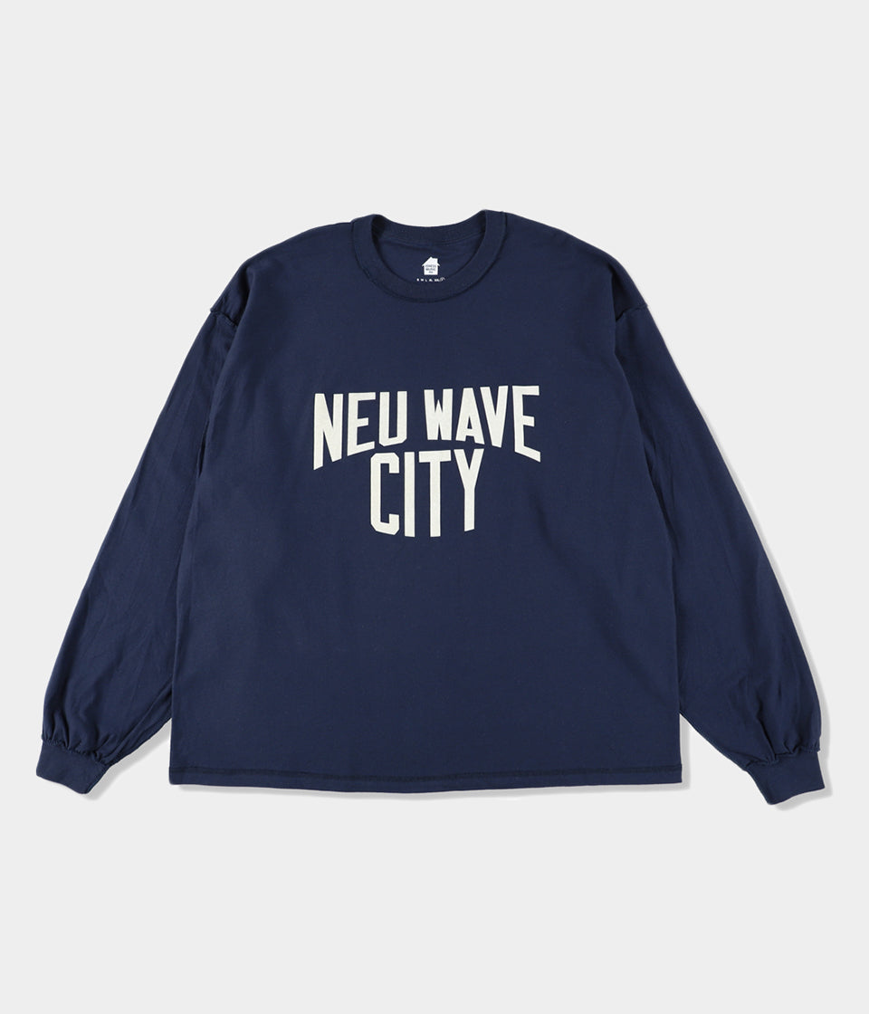 ISNESS MUSIC "NEU WAVE LONG SLEEVE TSHIRT"