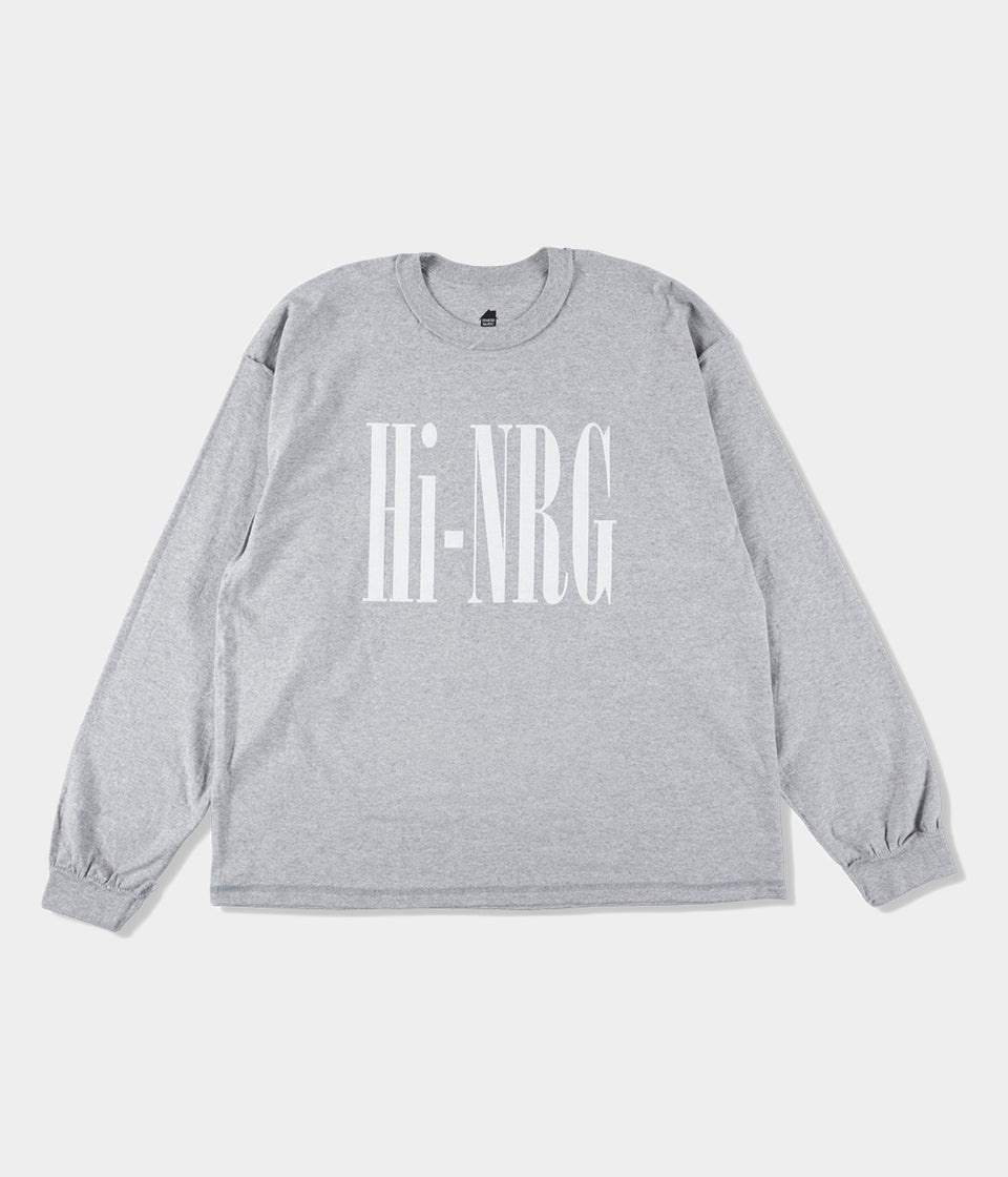 ISNESS MUSIC "HI-NRG LONG SLEEVE T-SHIRT"