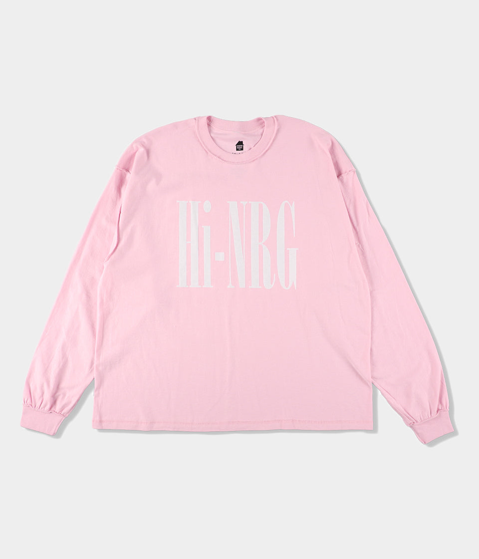 ISNESS MUSIC "HI-NRG LONG SLEEVE T-SHIRT"