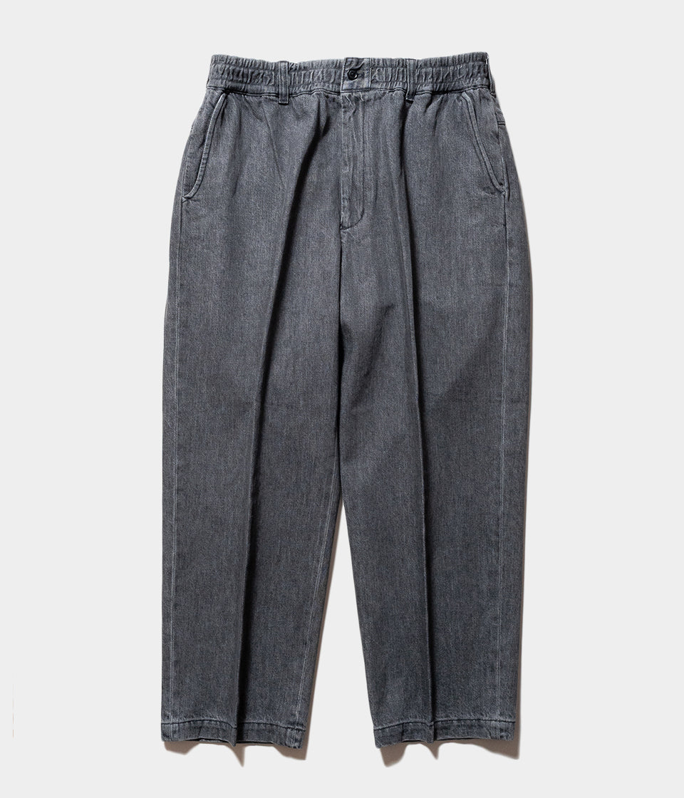新品 FARAH 23SS 2Tuck Wide Tapered Pants FARAH / Two Tuck Wide Tapered Pants (Cotton Drill-Navy) | twelve