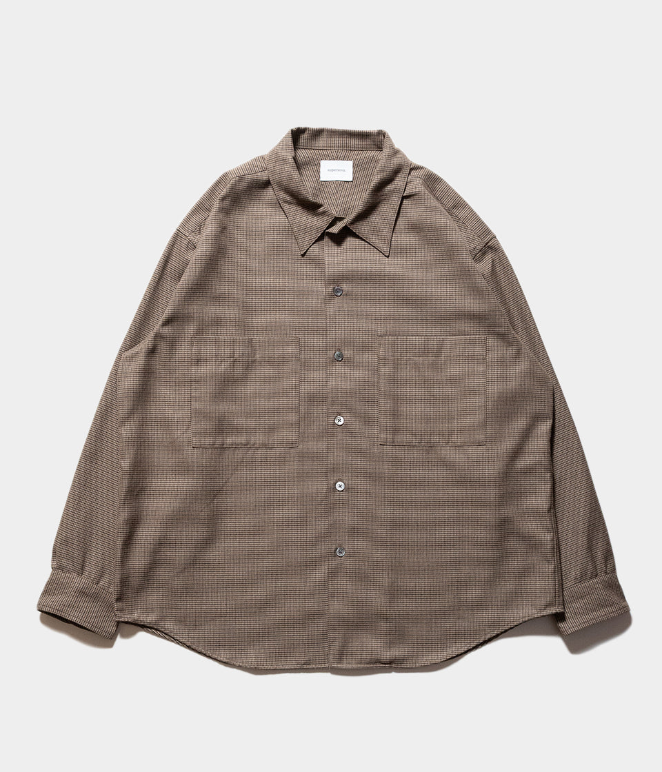 superNova. "Split yoke big shirt - Gun club check"