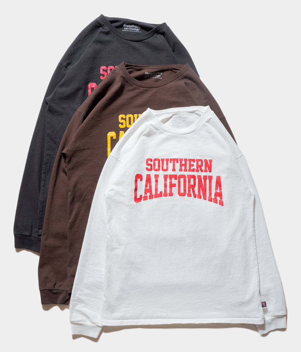 sloppy supply "SO.CAL 25 LS TEE"